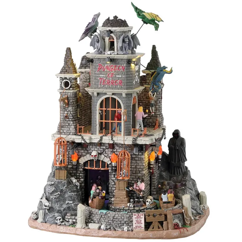 Lemax Spooky Town Dungeon of Terror #35009
