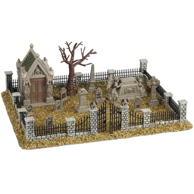 Lemax Spooky Town Haunted Souls Graveyard #43707