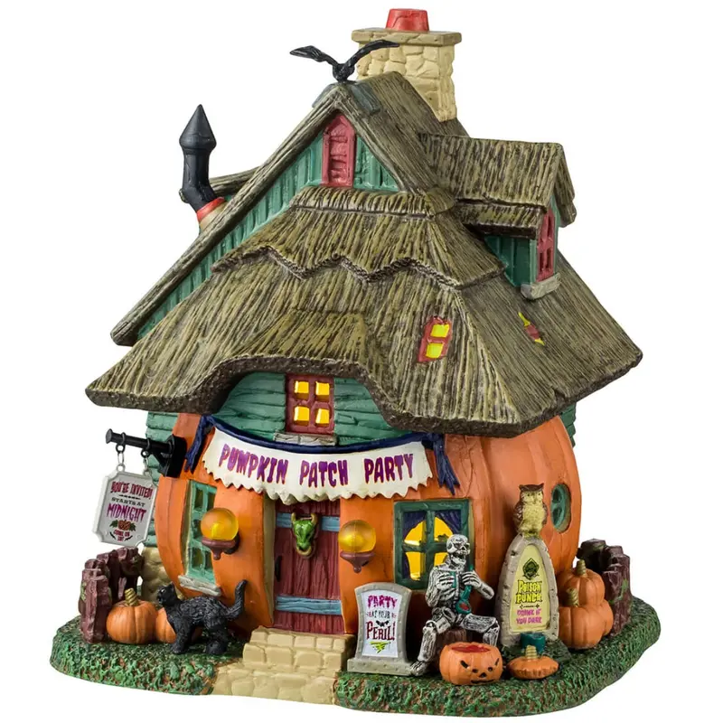 Lemax Spooky Town Pumpkin Patch Party #45211