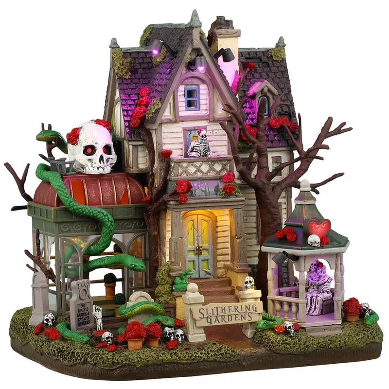 Lemax Spooky Town Slithering Gardens #45209