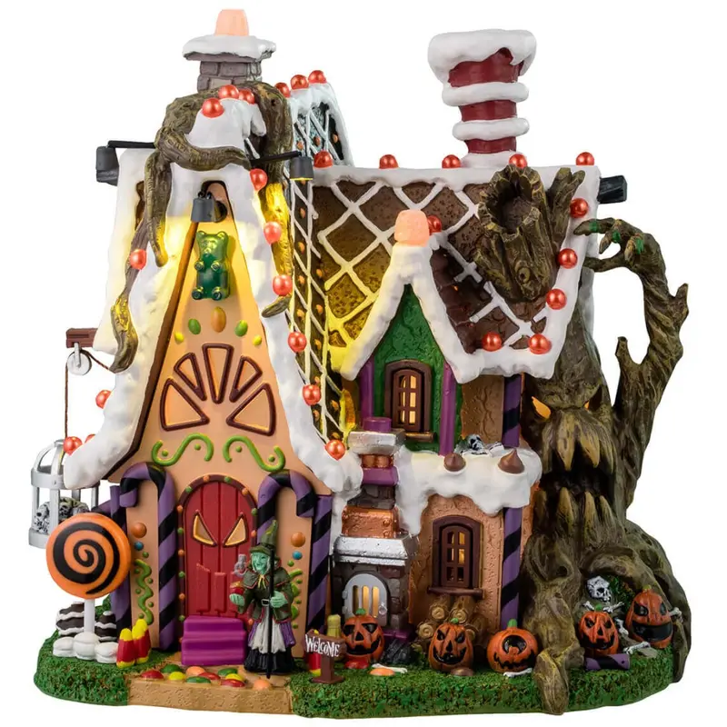 Lemax Spooky Town The Candy Witch Cottage #45204