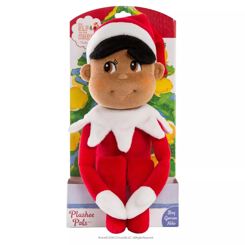The Elf On The Shelf Dark Skin Boy Plushee Pal