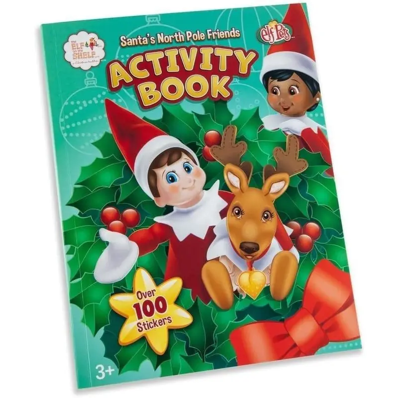 The Elf on the Shelf Santa's North Pole Friends Activity Book