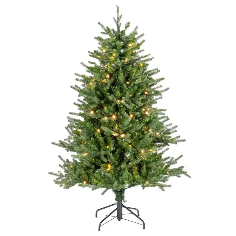 5' Monaco Fir Instant Glow Power Pole Pre-Lit Artificial Christmas Tree
