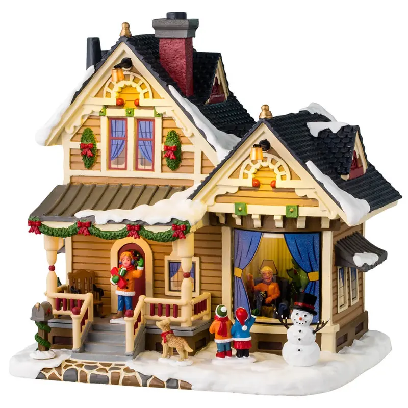 Lemax Caddington Village Lighted Building: Christmas Eve at Grandma's #45221