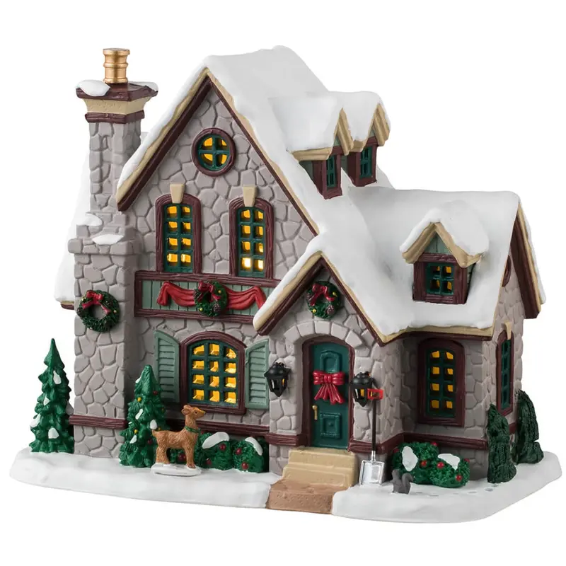 Lemax Caddington Village Lighted Building: White Christmas #45235