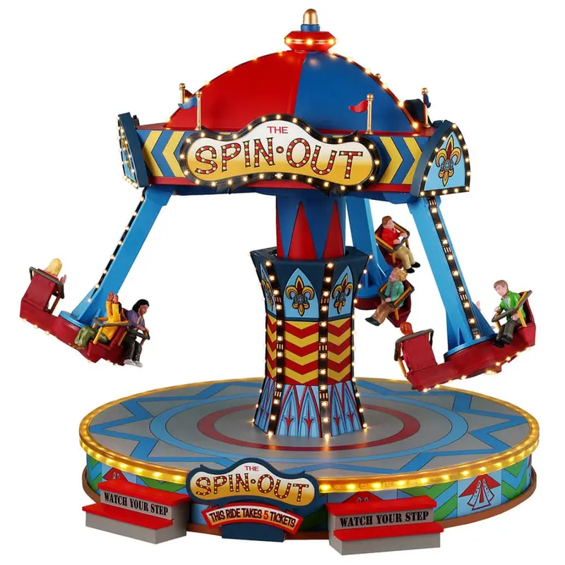 Lemax Carnival Sights & Sounds: The Spin Out #44361