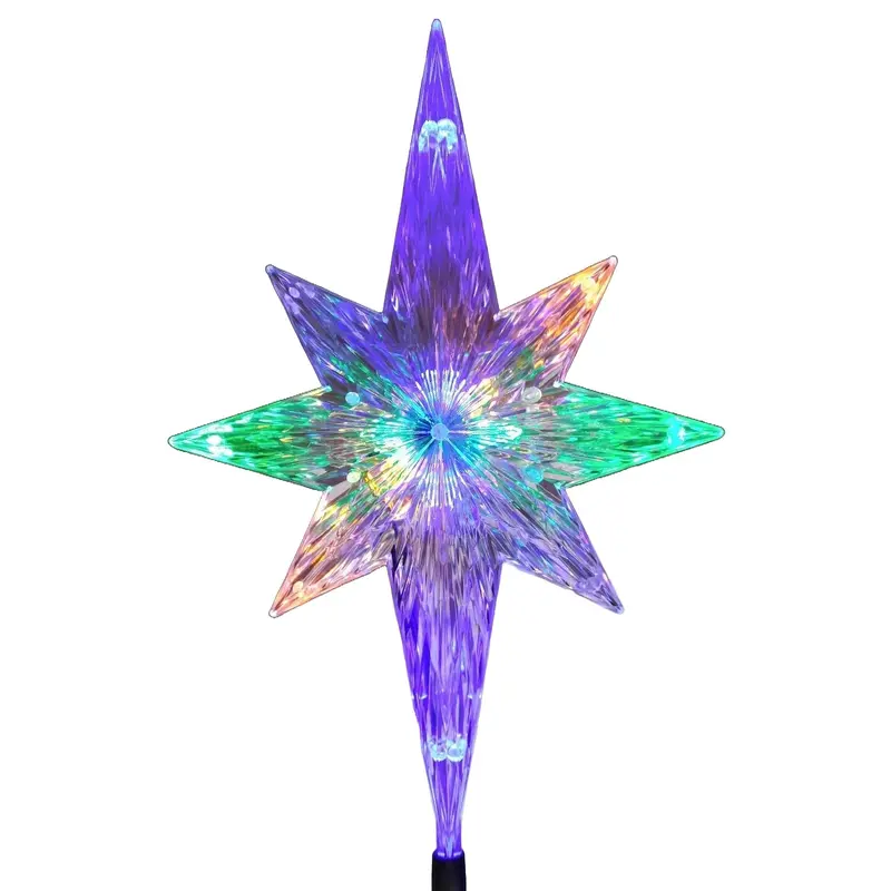 10-Light Color-Changing LED Polar Star Treetop