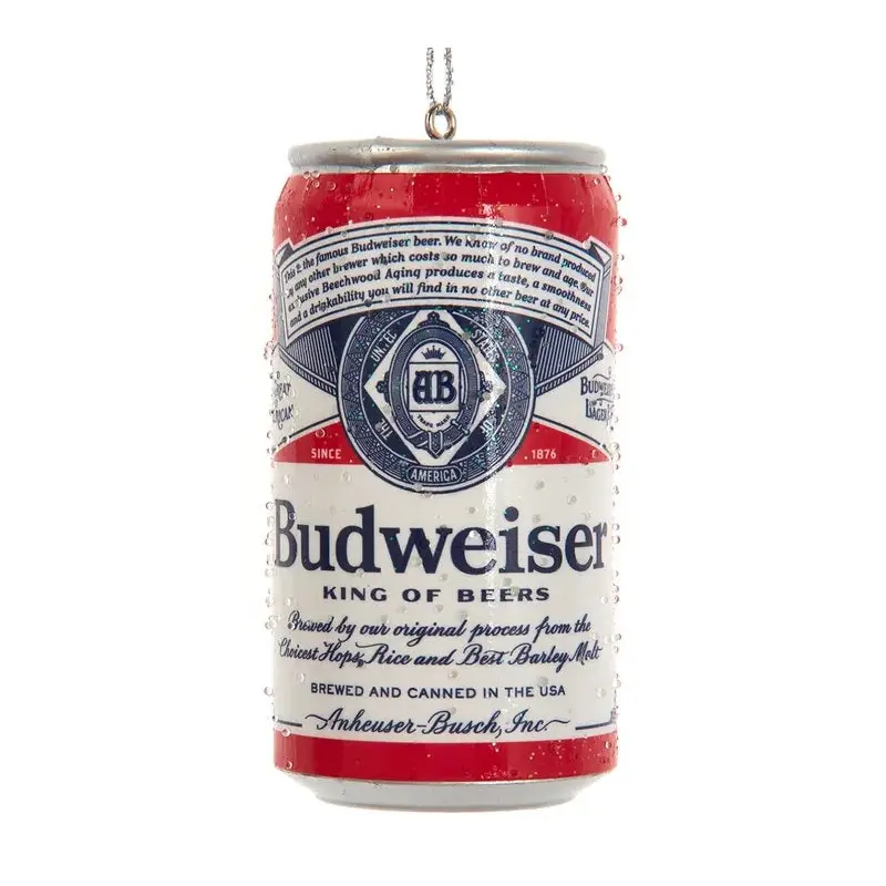 3.75" Budweiser Can Ornament