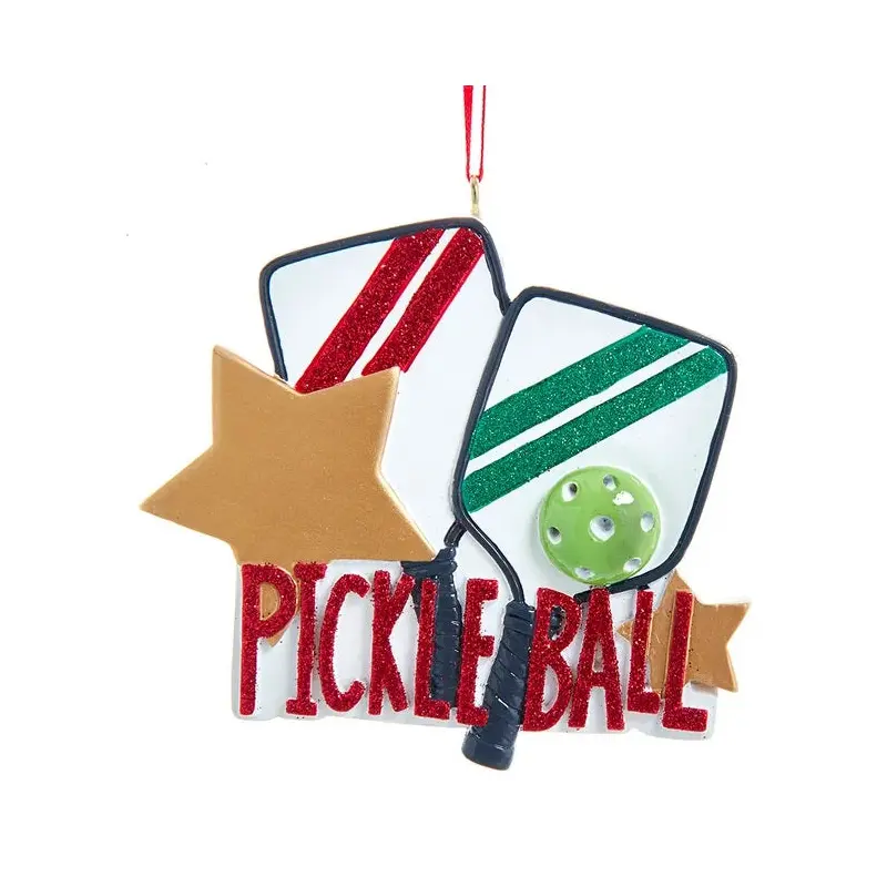 3" Pickleball Ornament for Personalization