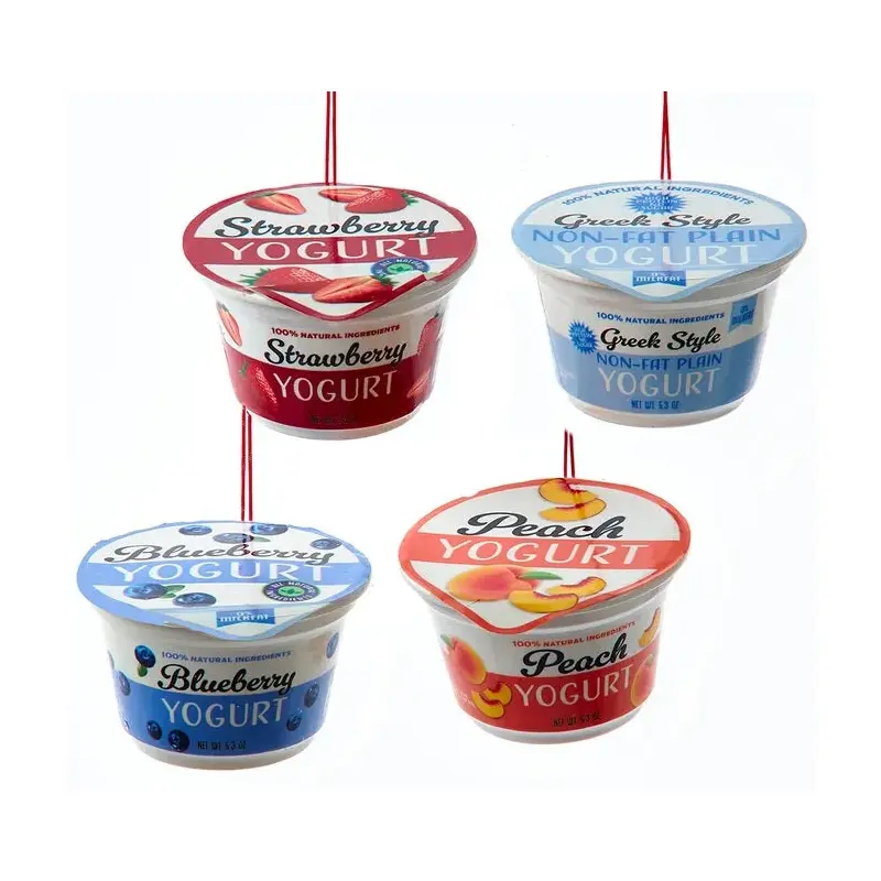 3" Yogurt Ornament