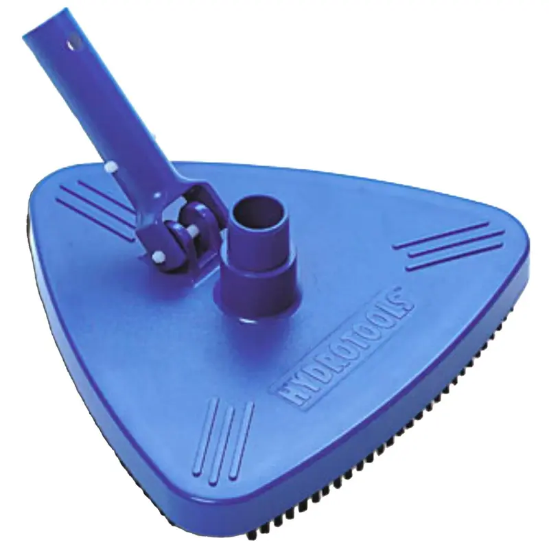 Deluxe Weighted Swimming Pool Triangular Shaped Vacuum Head with Bristles