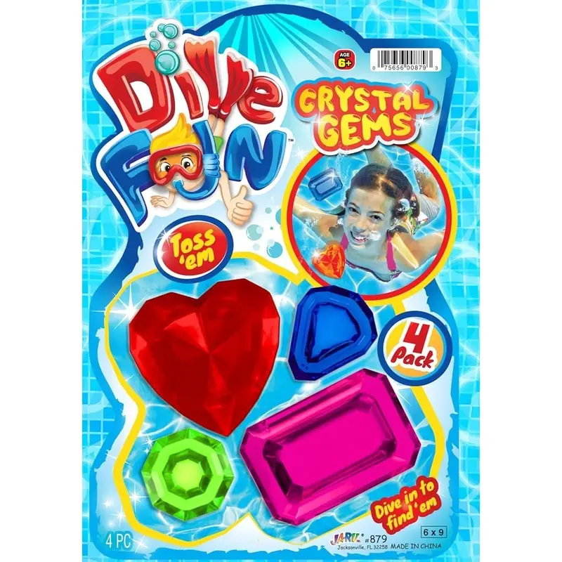 Dive Fun 4-Piece Underwater Gem Pack