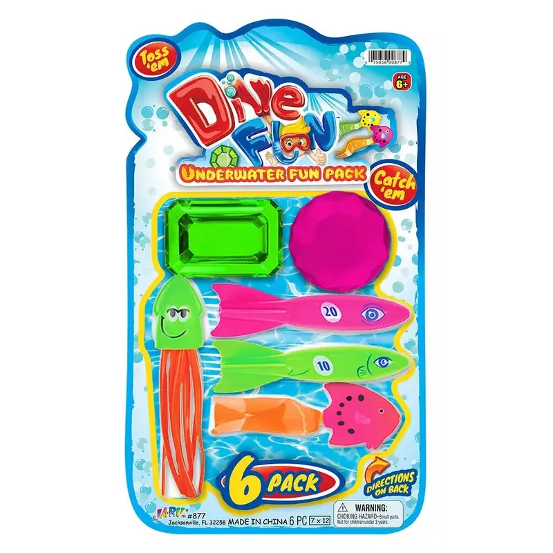 Dive Fun 6-Piece Underwater Fun Pack