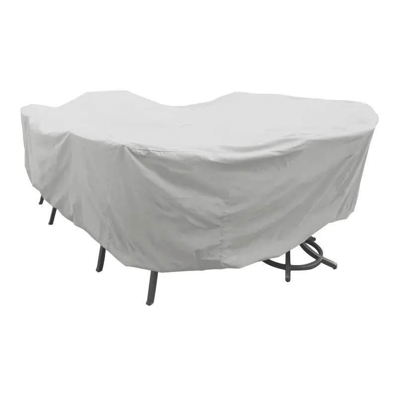 Modular Outdoor Furniture Cover for Large Oval/Rectangle Table & Chairs