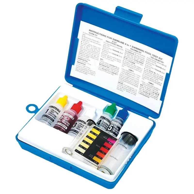 Swimline Hydrotools 4-in-1 Pool Test Kit