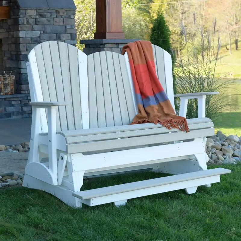 5' Adirondack Balcony Glider from LuxCraft