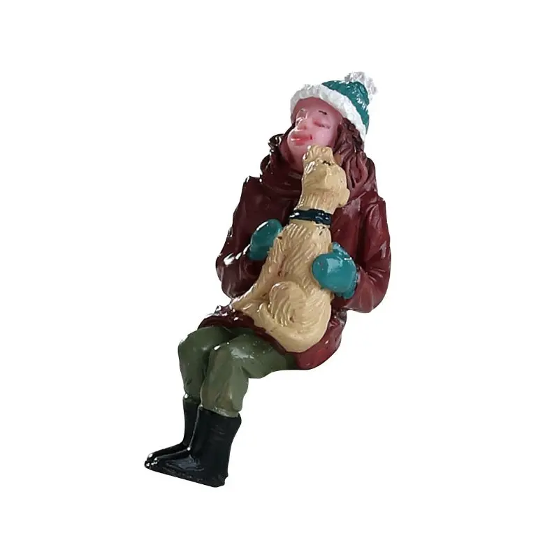 Lemax General Collectibles Figurine: Puppy Kisses #82587