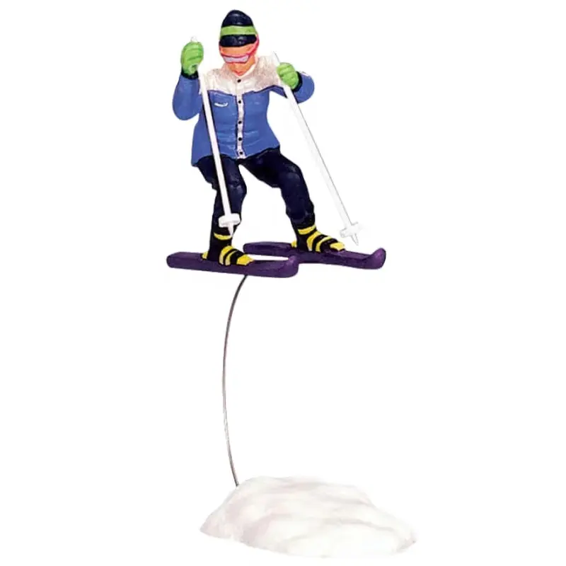 Lemax Vail Village Figurine: Skiing Girl #32771