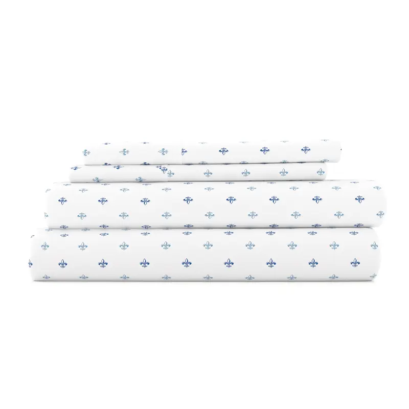 Lily Pattern 4-Piece Sheet Set