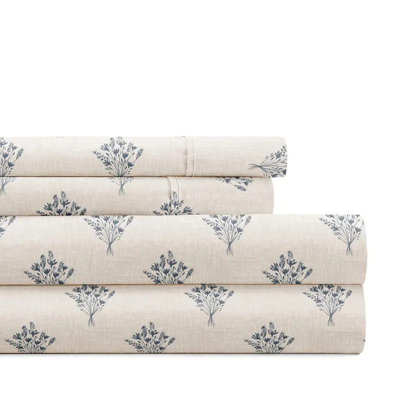 Floral Bouquet 4-Piece Pattern Sheet Set
