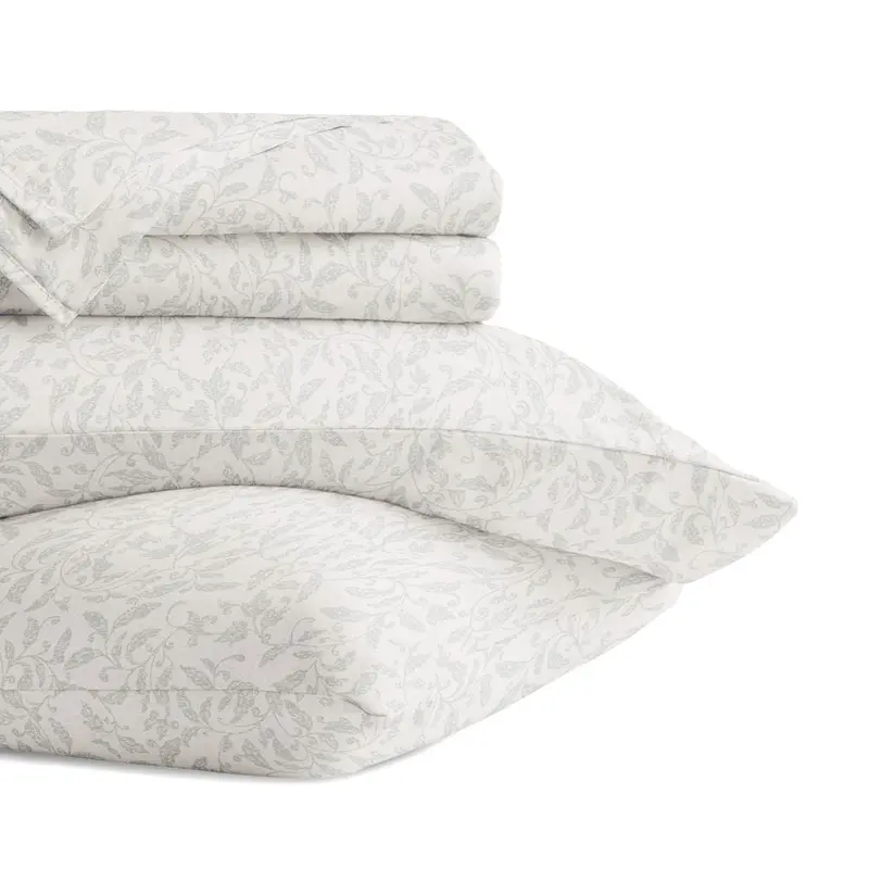 Romantic Vines 4-Piece Long Staple Cotton Sheet Set