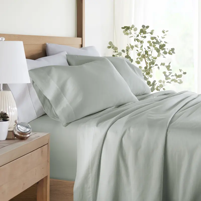 Sale - 4-Piece Long Staple 100% Cotton Sheet Set
