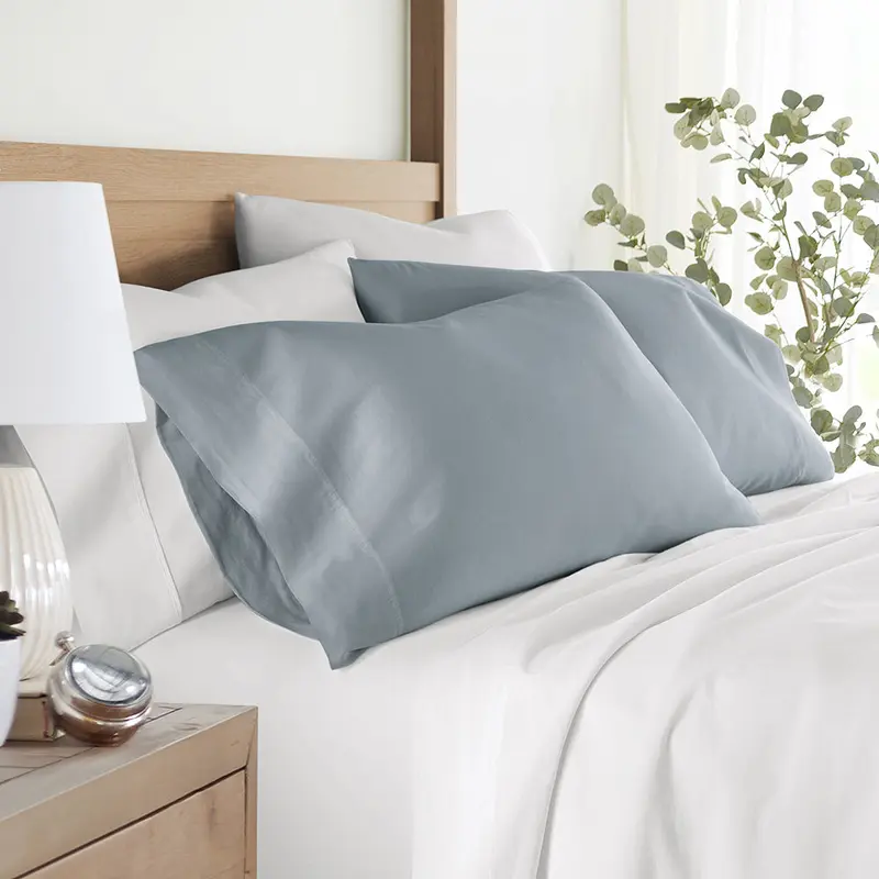 100% Cotton Long-Staple Pillowcase Set (Sale)