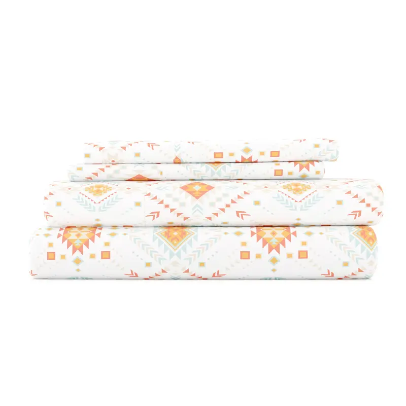 Aztec Dreams Pattern 4-Piece Sheet Set (Sale)