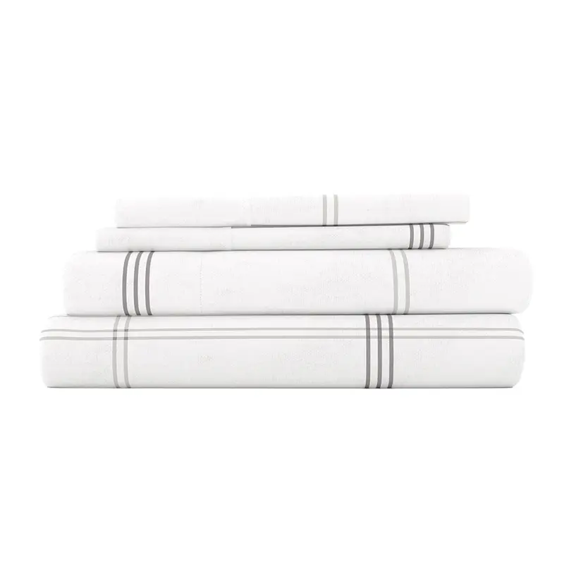 Checkered 4-Piece Flannel Sheet Set (Sale)
