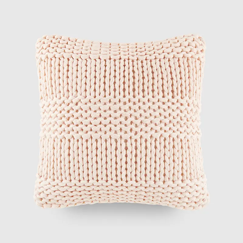 Chunky Knit Throw Pillow Cover and Insert (Sale)