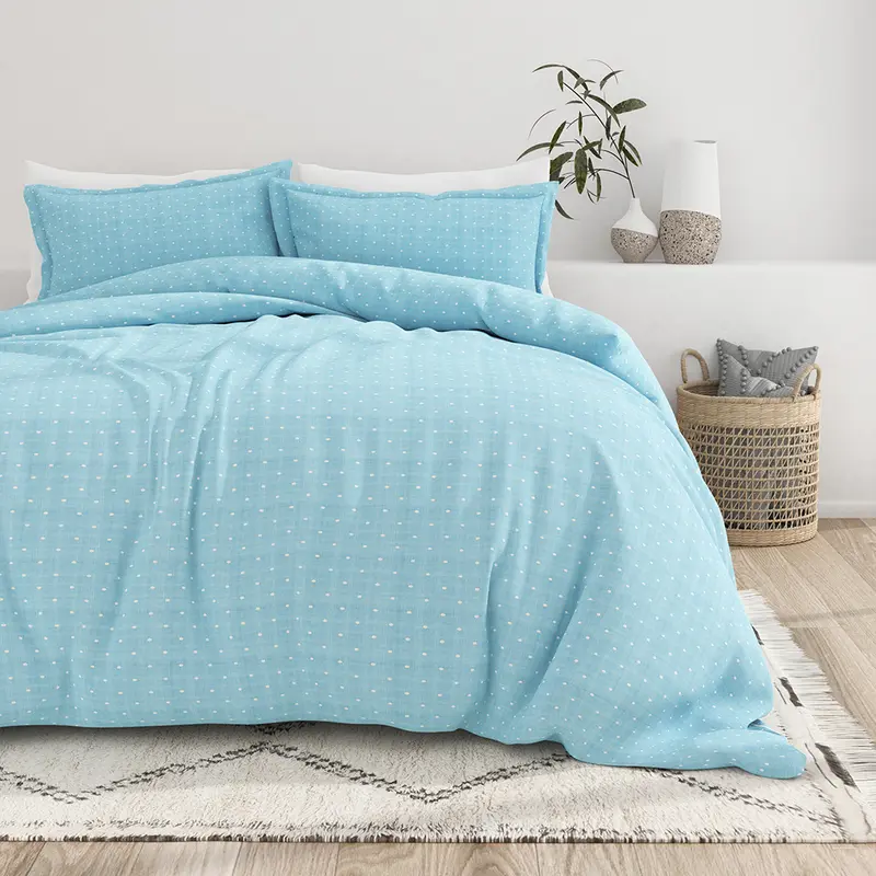 Polkadot Pattern 3-Piece Duvet Cover Set (Sale)