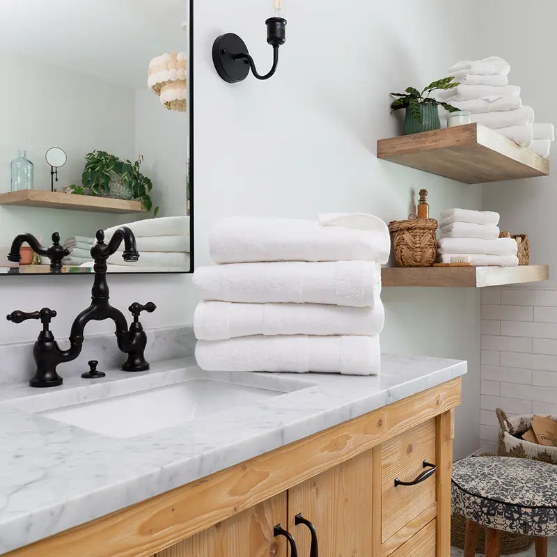 Ultra Soft 100% Cotton 4-Piece Bath Towel Set (Sale)