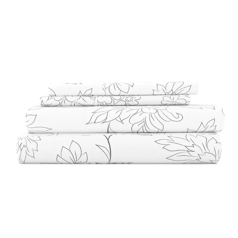 Vines Pattern 4-Piece Sheet Set (Sale)