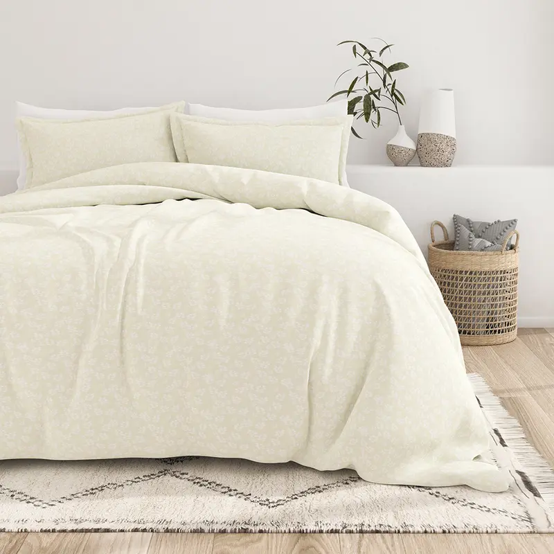 Wheatfield Pattern 3-Piece Duvet Cover Set (Sale)