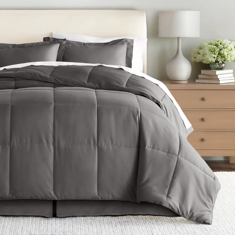 8-Piece Down-Alternative Comforter Set