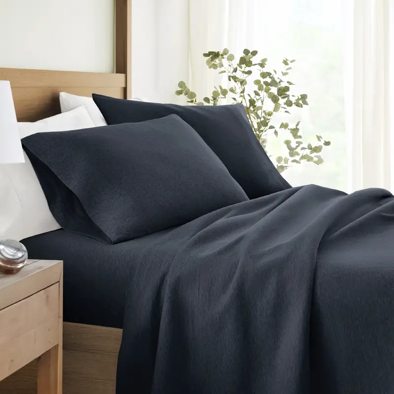 Jersey Knit 4-Piece Cotton Sheet Set (Sale)