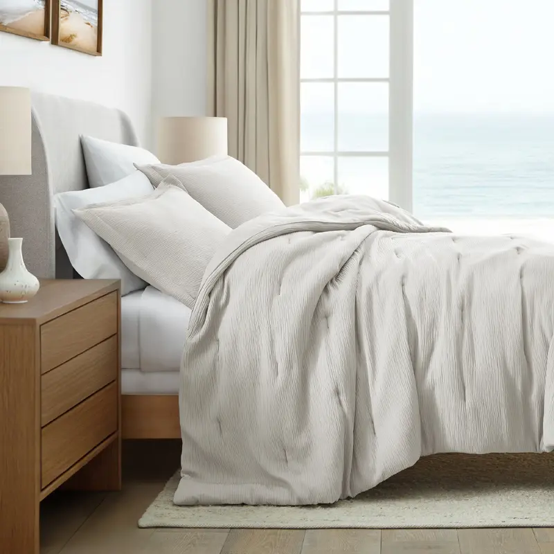 1 1 Cloud Weave Textured Down-Alternative Comforter Set - 12 Days of Deals