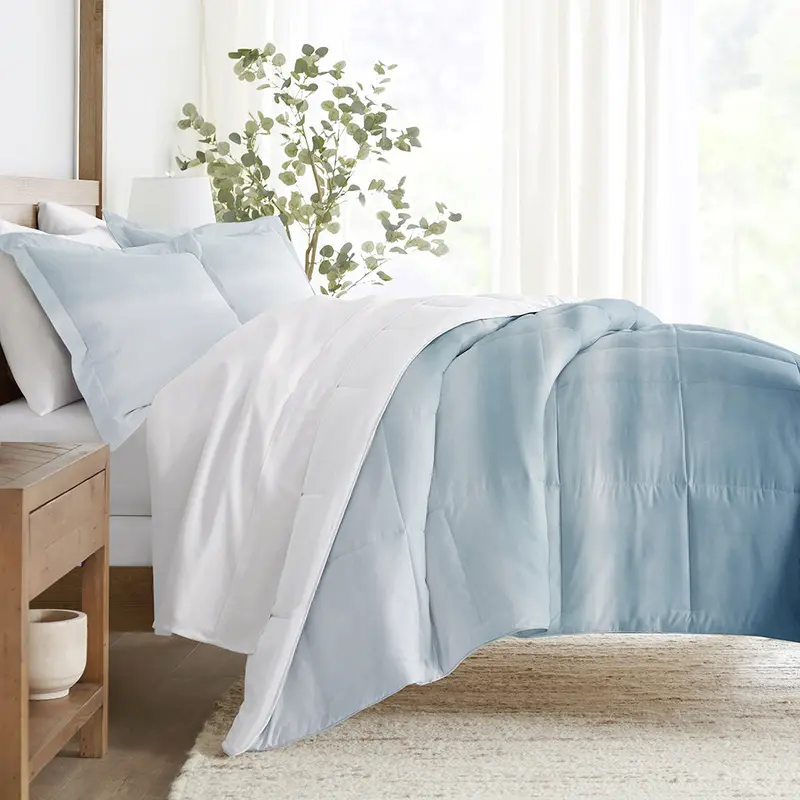 1 1 Ocean Waves Reversible Down-Alternative Comforter Set - 12 Days of Deals
