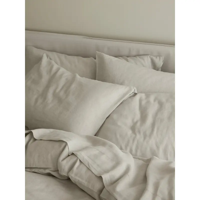 Oatmeal Linen Blend Pillowcase (Pair)