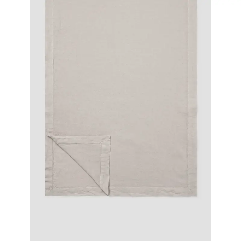 Oatmeal Linen Table Runner
