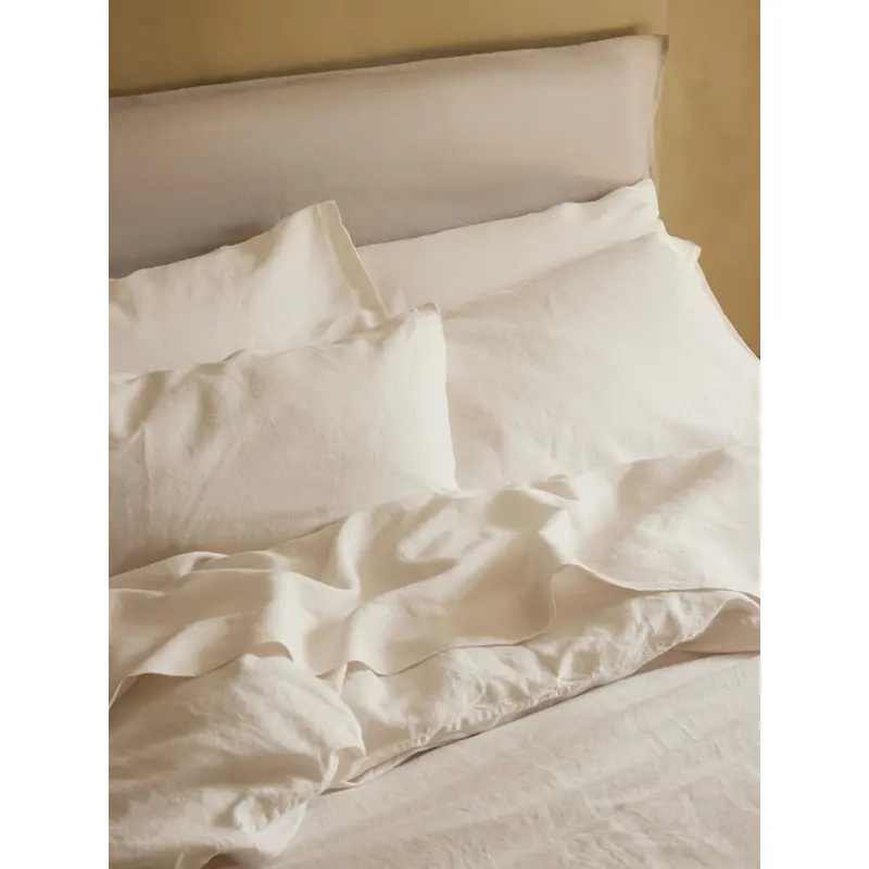 Pearl Linen Blend Pillowcase (Pair)