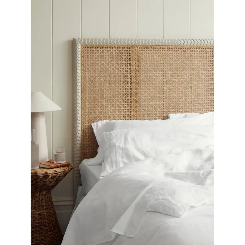 White 100% Linen Pillowcases (Pair)