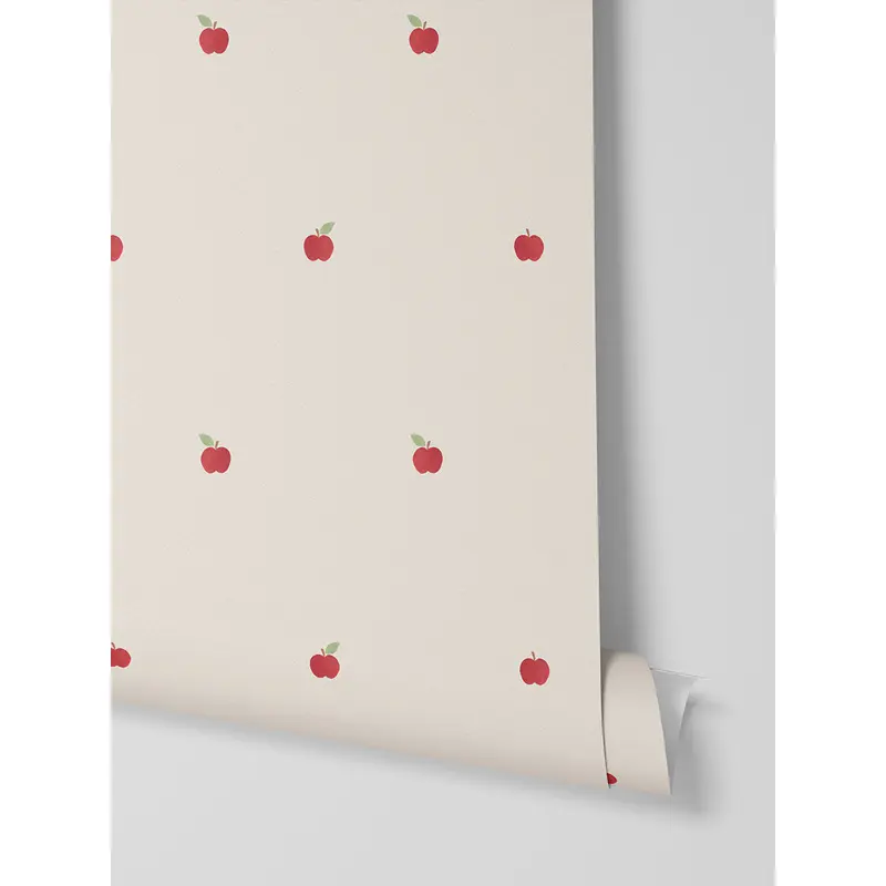 Cream Apples Wallpaper