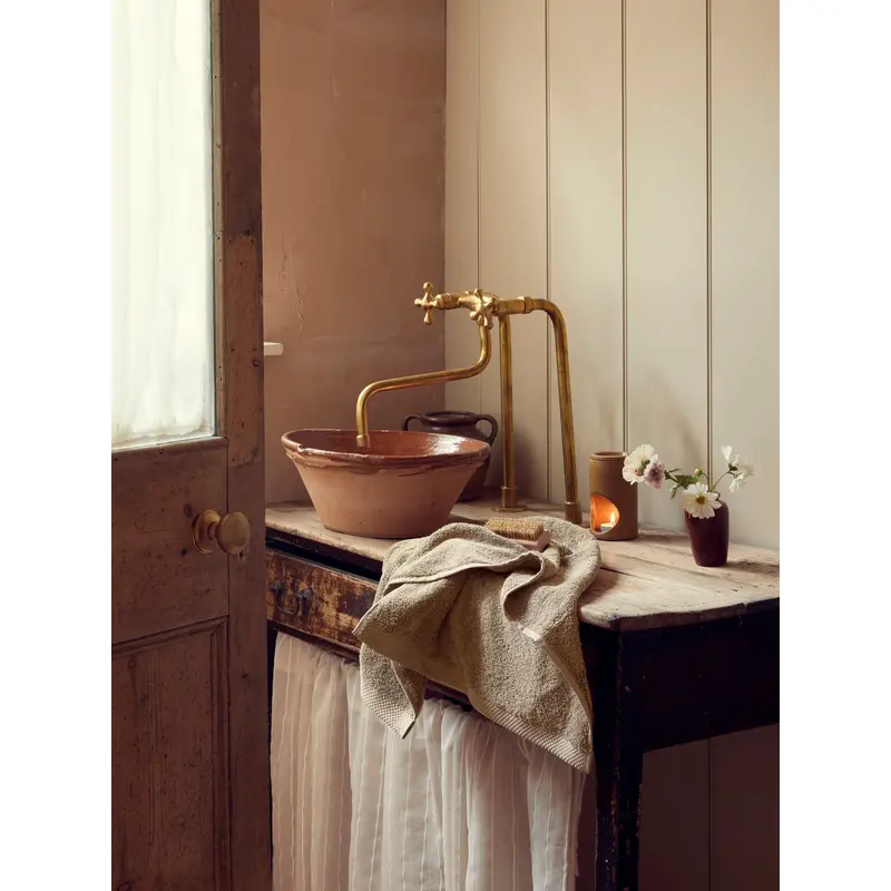 Mushroom Organic Cotton Towels