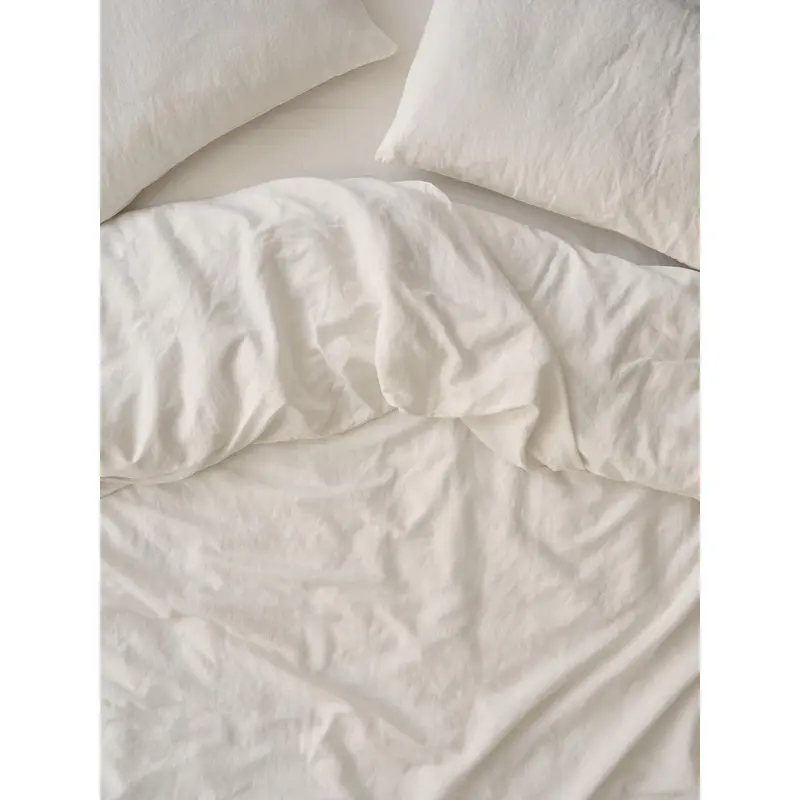 Pearl 100% Linen Duvet Cover