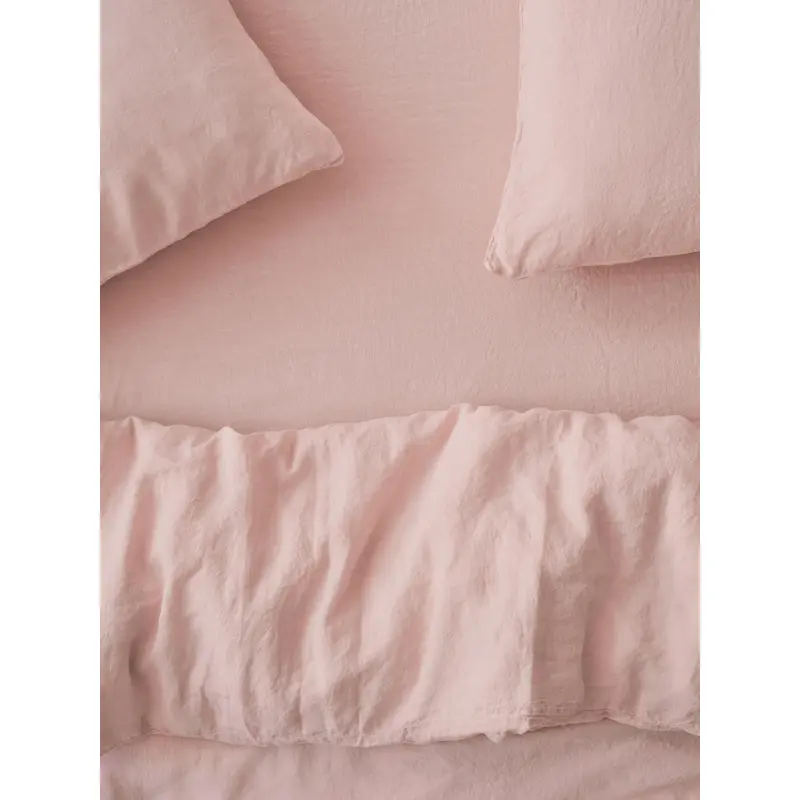 Rose 100% Linen Fitted Sheet