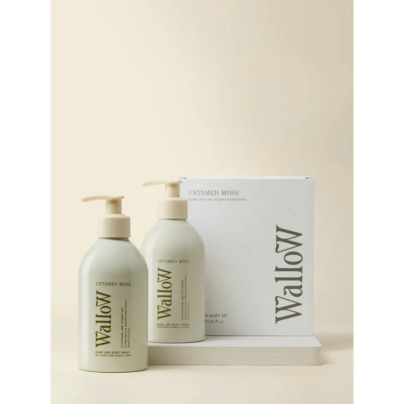 Untamed Moss Wallow Bath & Body Gift Set