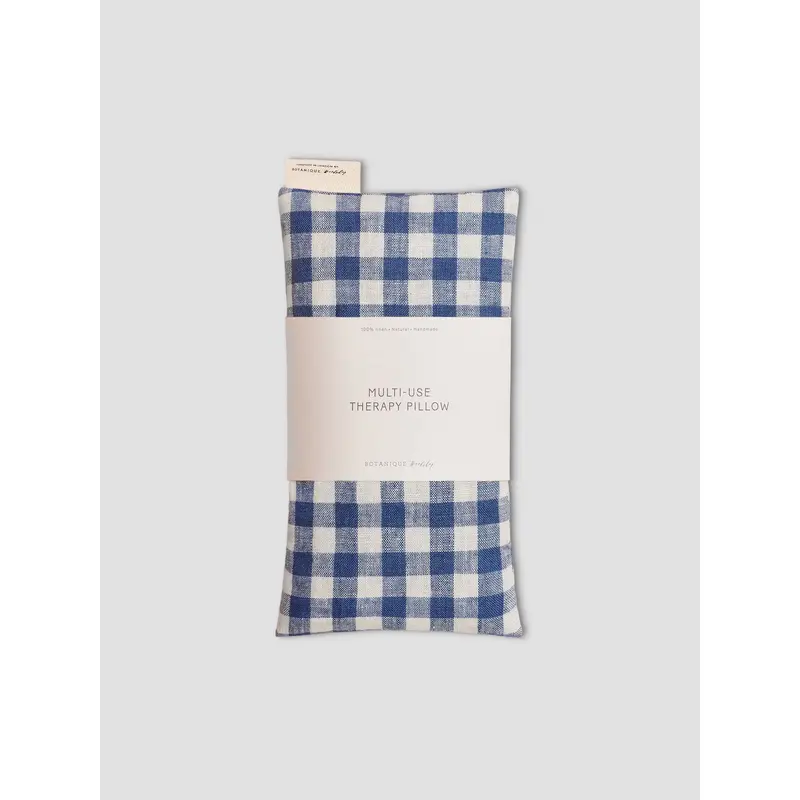 Blue Gingham Multi-Use Therapy Pillow