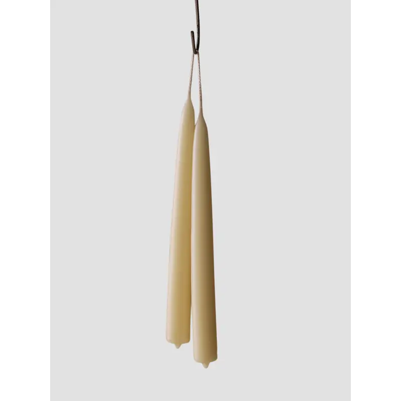 Mother's Milk Beeswax Dining Candles Set of 2